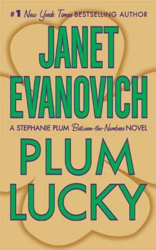 Book cover for "Plum Lucky" by Janet Evanovich