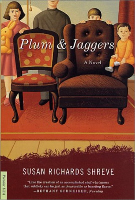 Book cover for "Plum and Jaggers" by Susan Richards Shreve