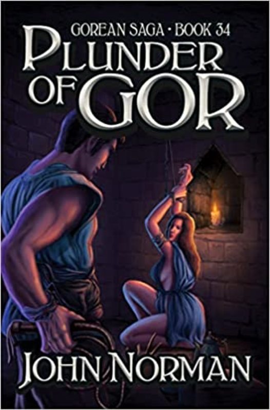Book cover for "Plunder of Gor" by John Norman