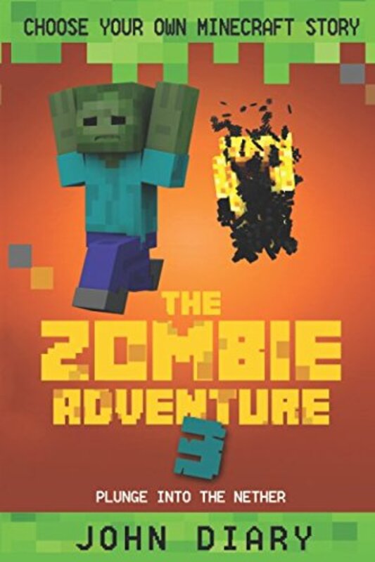 Book cover for "Plunge into the Nether" by John Diary