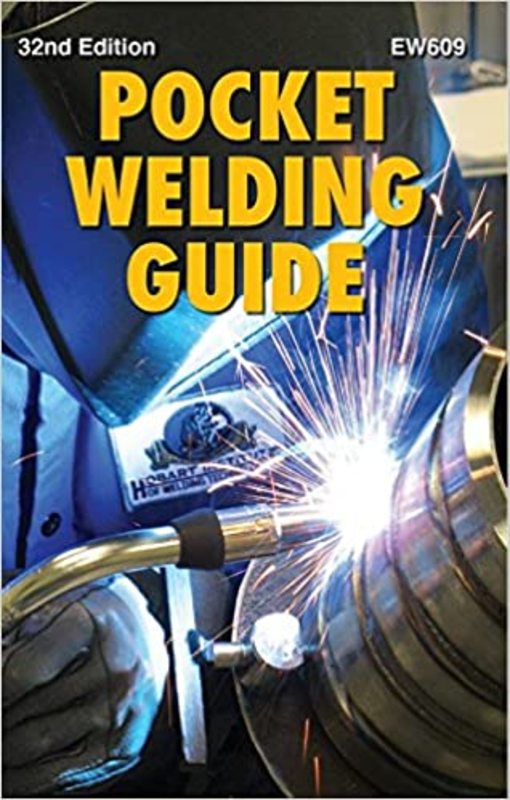 Book cover for "Pocket Welding Guide" by Hobart Institute of Welding Technology