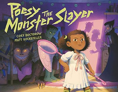Book cover for "Poesy the Monster Slayer"