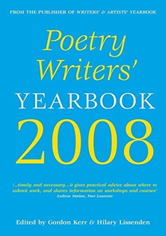 Book cover for "Poetry Writers' Yearbook" by Gordon Kerr