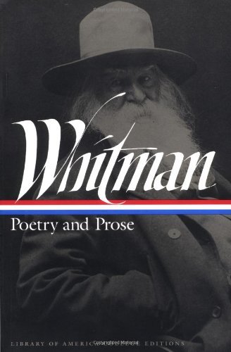 Book cover for "Poetry and Prose" by Walt Whitman
