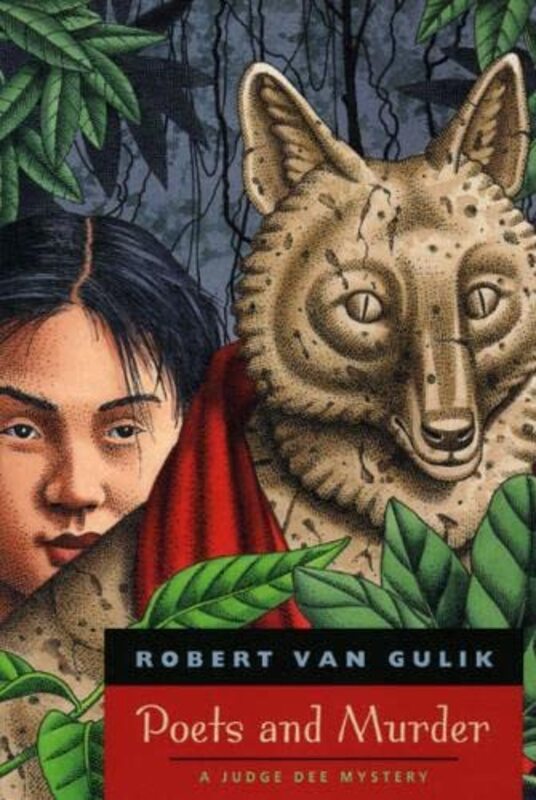 Book cover for "Poets and Murder / The Fox-Magic Murders" by Robert Van Gulik