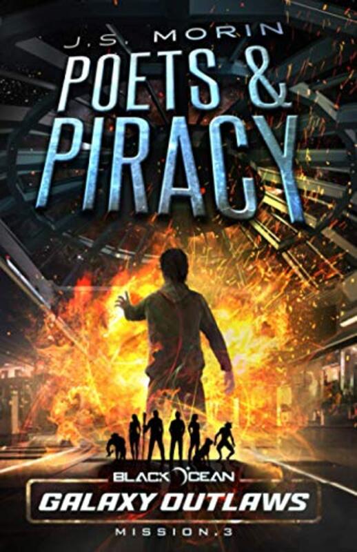 Book cover for "Poets and Piracy" by JS Morin