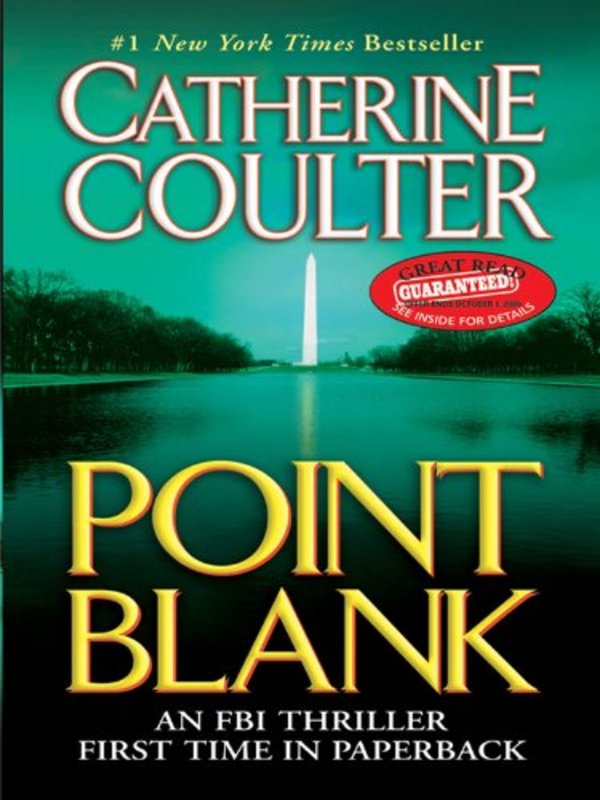 Book cover for "Point Blank" by Catherine Coulter