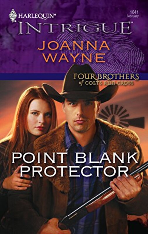 Book cover for "Point Blank Protector" by Joanna Wayne
