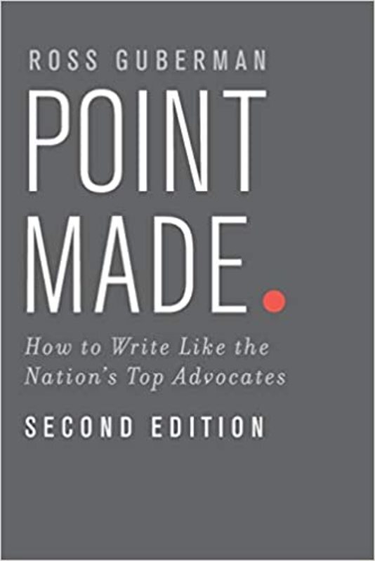 Book cover for "Point Made" by Ross Guberman