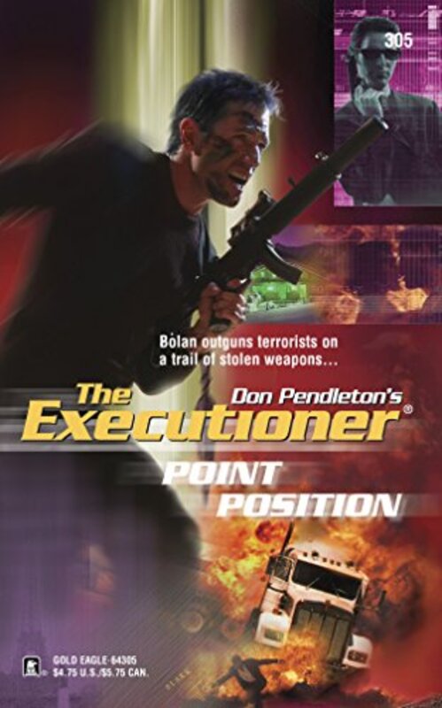 Book cover for "Point Position" by Don Pendleton