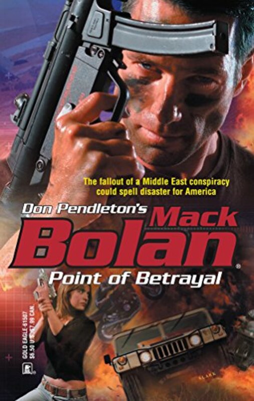 Book cover for "Point of Betrayal" by Mike Newton