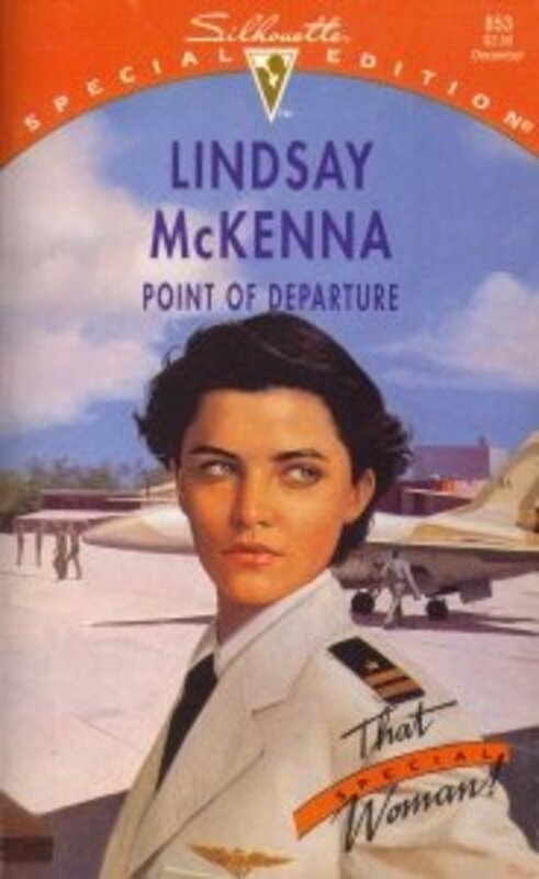 Book cover for "Point of Departure" by Lindsay McKenna