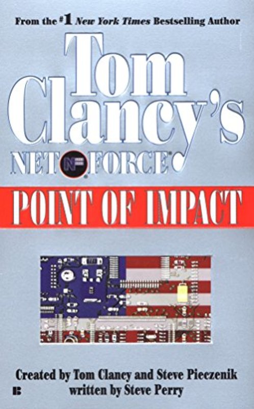 Book cover for "Point of Impact" by Tom Clancy