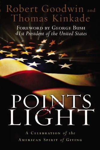 Book cover for "Points of Light" by Thomas Kinkade