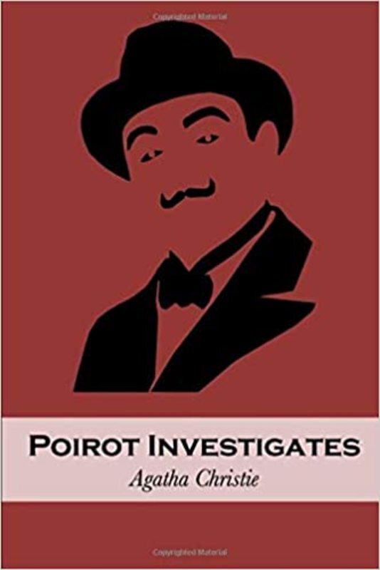 Book cover for "Poirot Investigates" by Agatha Christie