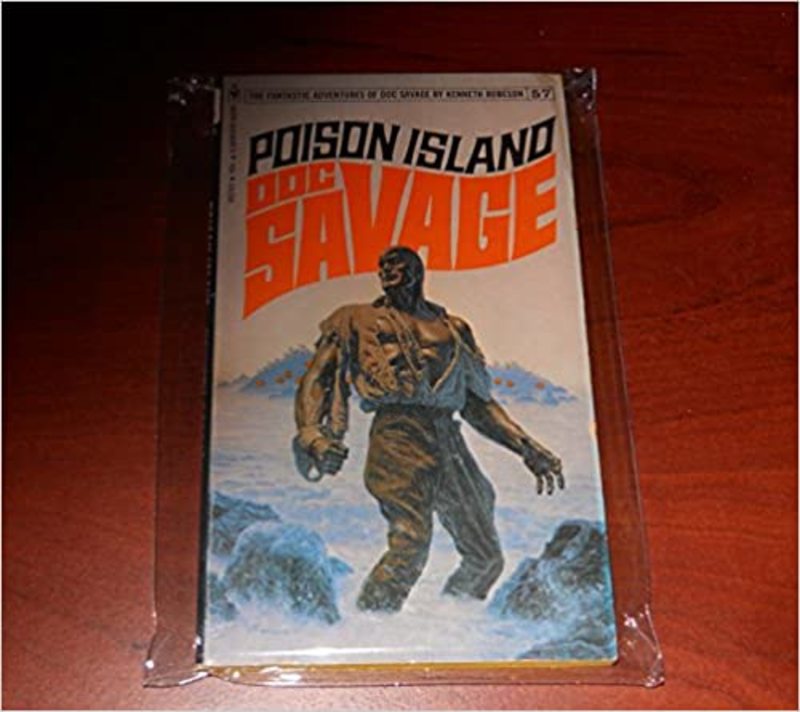 Book cover for "Poison Island" by Lester Dent