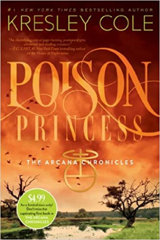 Book cover for "Poison Princess" by Kresley Cole