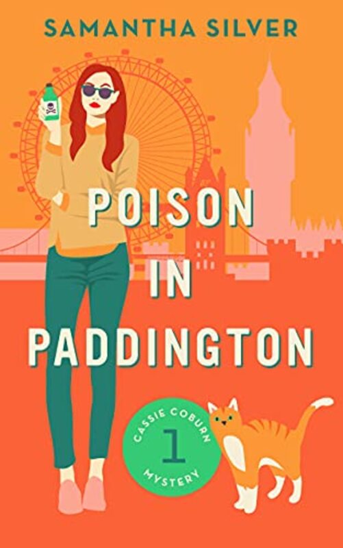 Book cover for "Poison in Paddington" by Samantha Silver