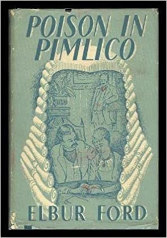 Book cover for "Poison in Pimlico" by Victoria Holt