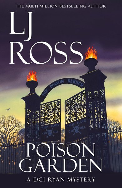 Book cover for "Poison Garden" by LJ Ross