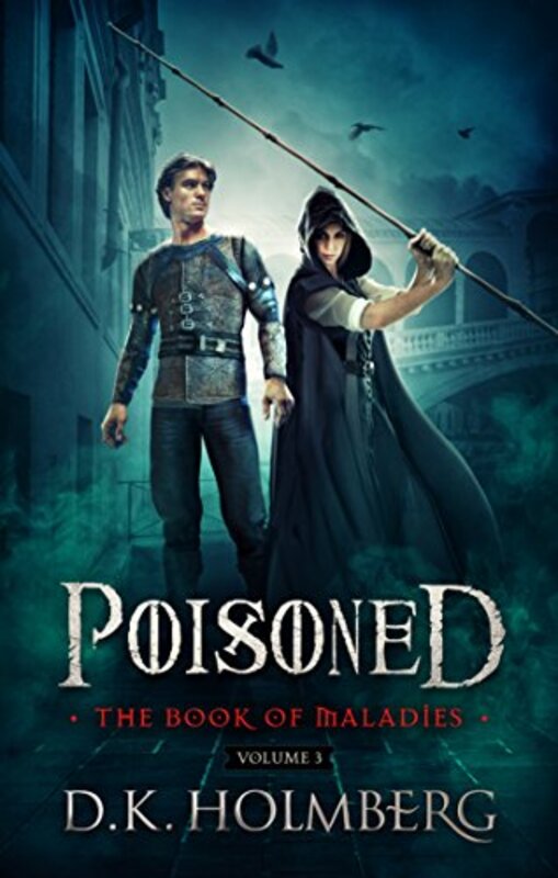 Book cover for "Poisoned" by DK Holmberg
