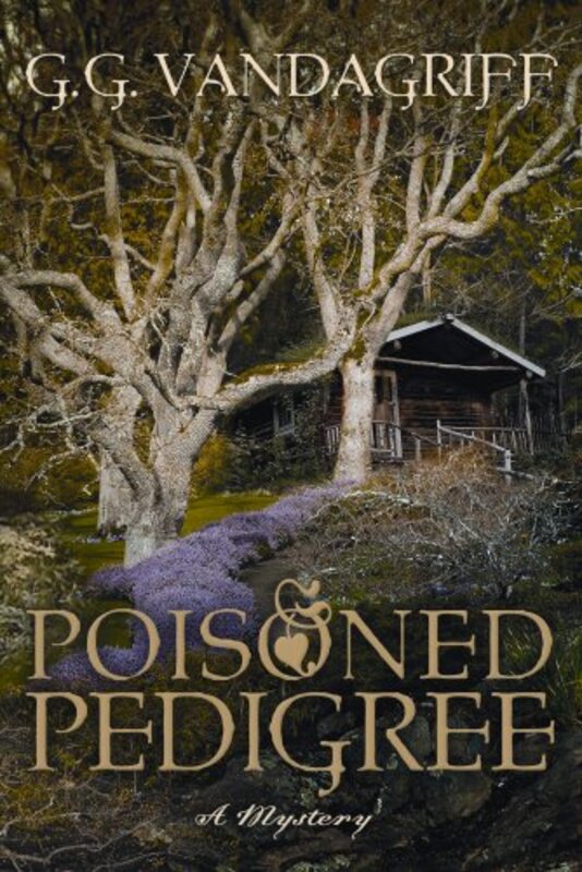 Book cover for "Poisoned Pedigree" by GG Vandagriff
