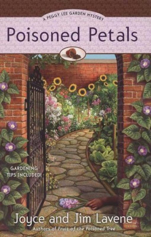 Book cover for "Poisoned Petals" by Joyce and Jim Lavene