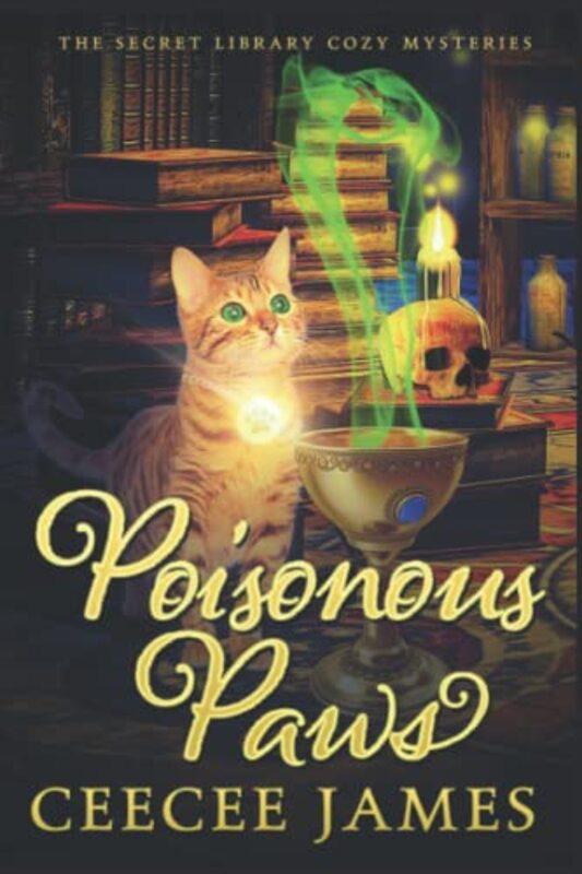 Book cover for "Poisonous Paws" by CeeCee James