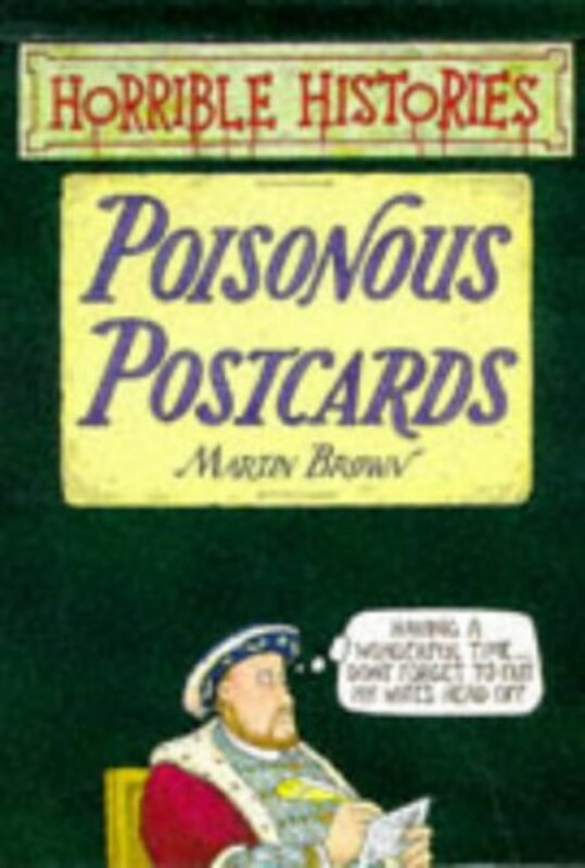 Book cover for "Poisonous Postcards" by Terry Deary