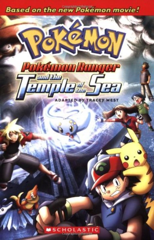 Book cover for "Pokémon Ranger and the Temple of the Sea" by Tracey West