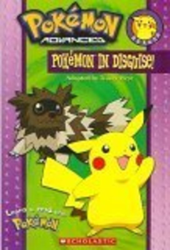 Book cover for "Pokemon In Disguise!" by Tracey West