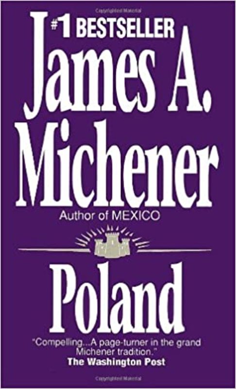 Book cover for "Poland" by James A. Michener