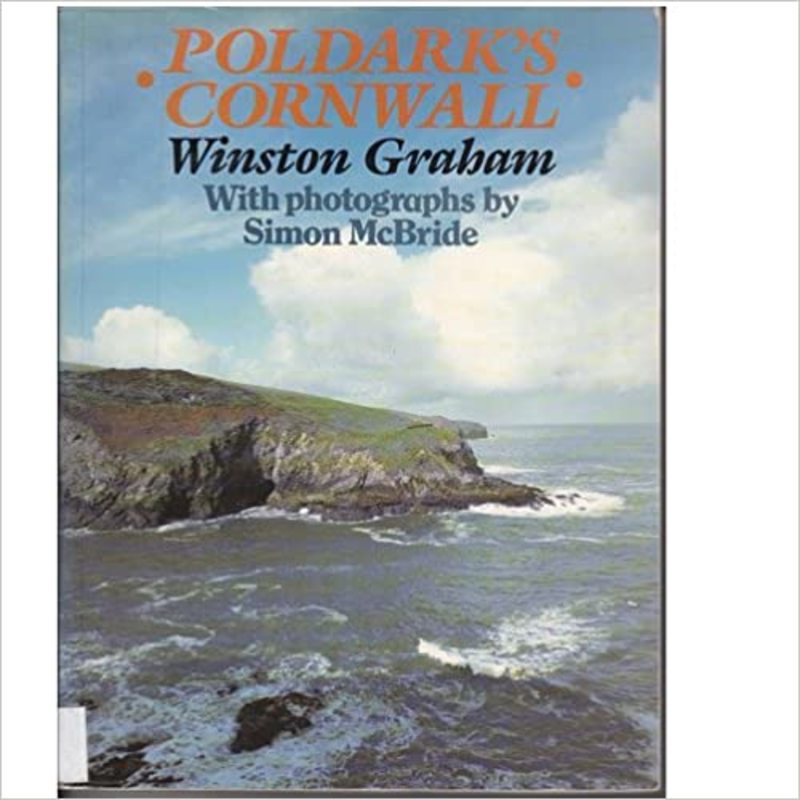 Book cover for "Poldark's Cornwall" by Winston Graham