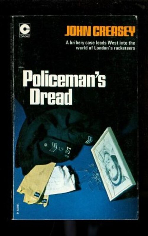 Book cover for "Policeman's Dread" by John Creasey