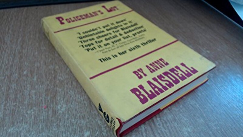 Book cover for "Policeman's Lot" by Elizabeth Linington
