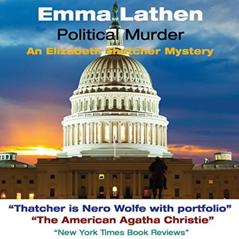 Book cover for "Political Murder" by Emma Lathen