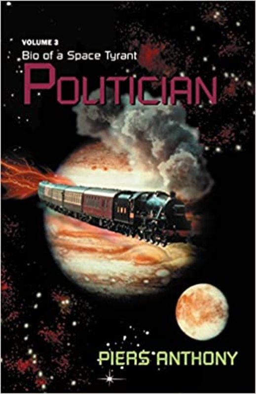 Book cover for "Politician" by Piers Anthony