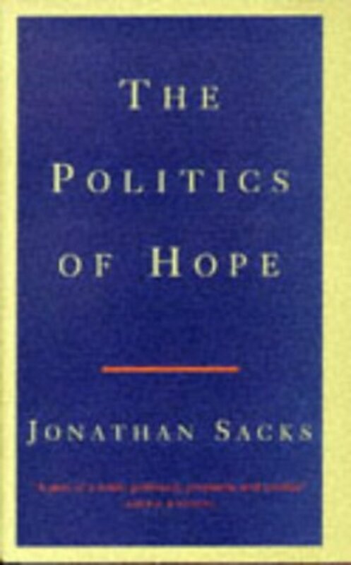Book cover for "Politics of Hope"