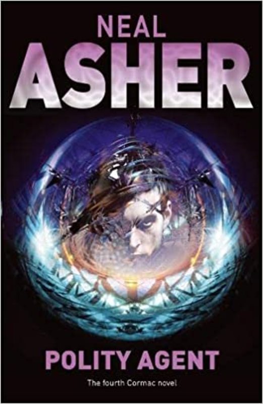 Book cover for "Polity Agent" by Neal Asher