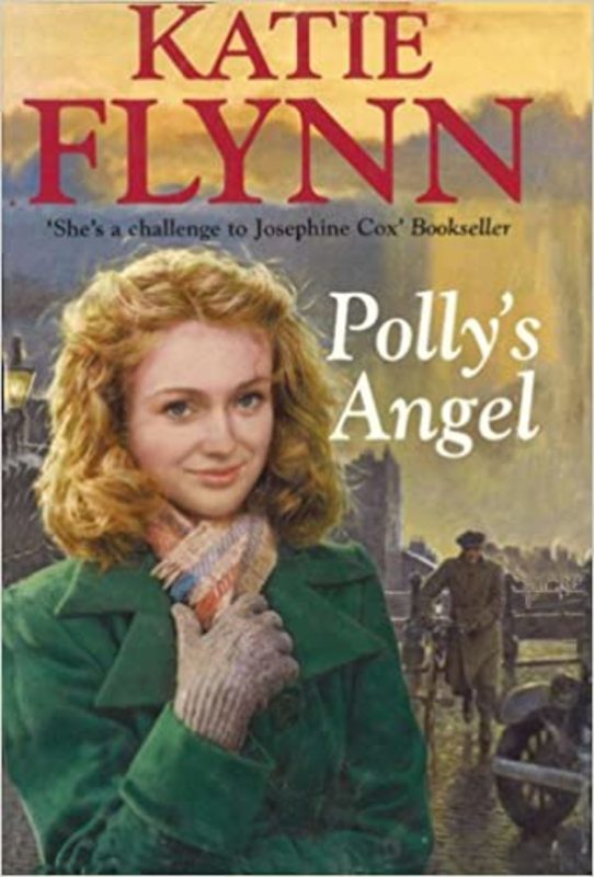 Book cover for "Polly's Angel" by Katie Flynn