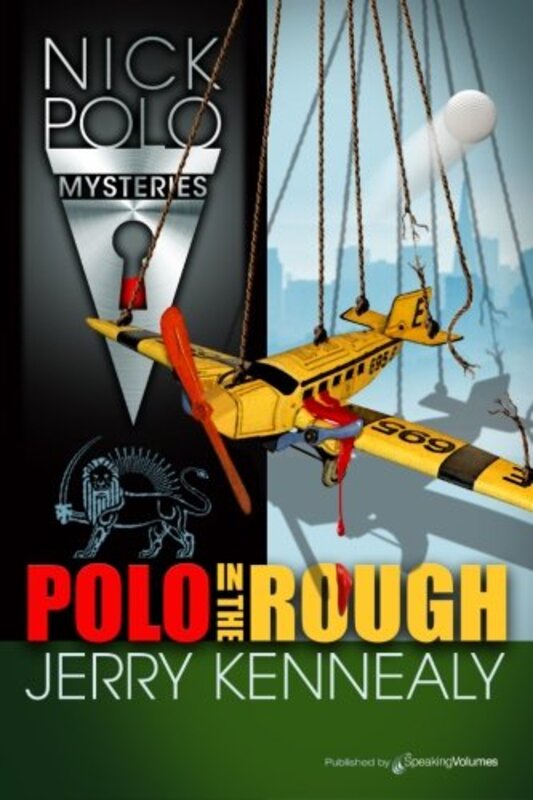 Book cover for "Polo in the Rough" by Jerry Kennealy
