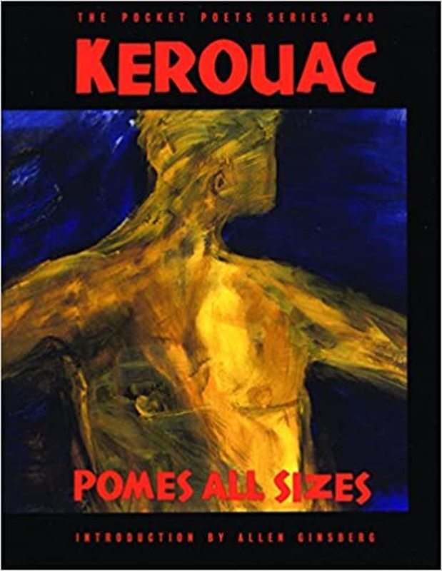 Book cover for "Pomes All Sizes" by Jack Kerouac