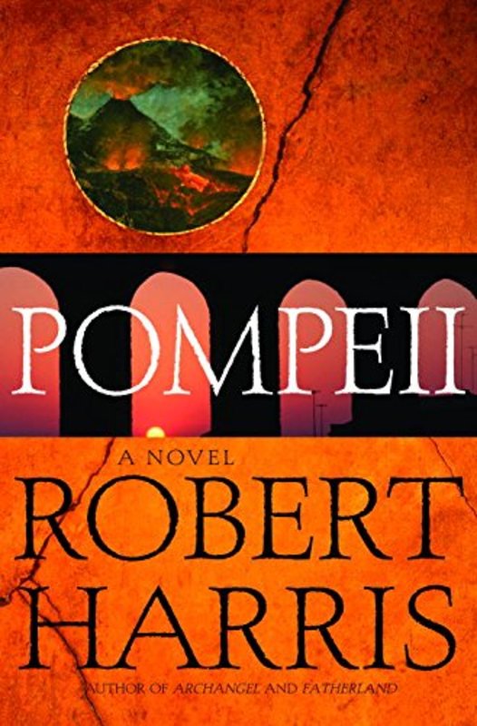 Book cover for "Pompeii" by Robert Harris