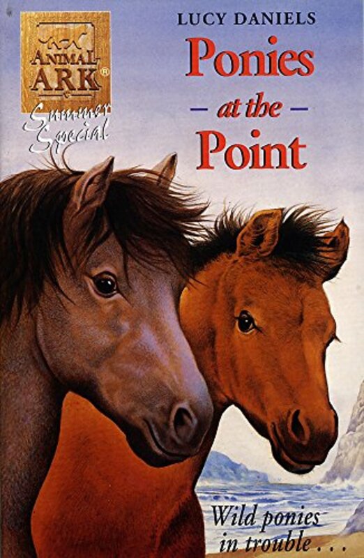 Book cover for "Ponies at the Point" by Lucy Daniels