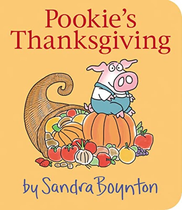 Book cover for "Pookie's Thanksgiving" by Sandra Boynton