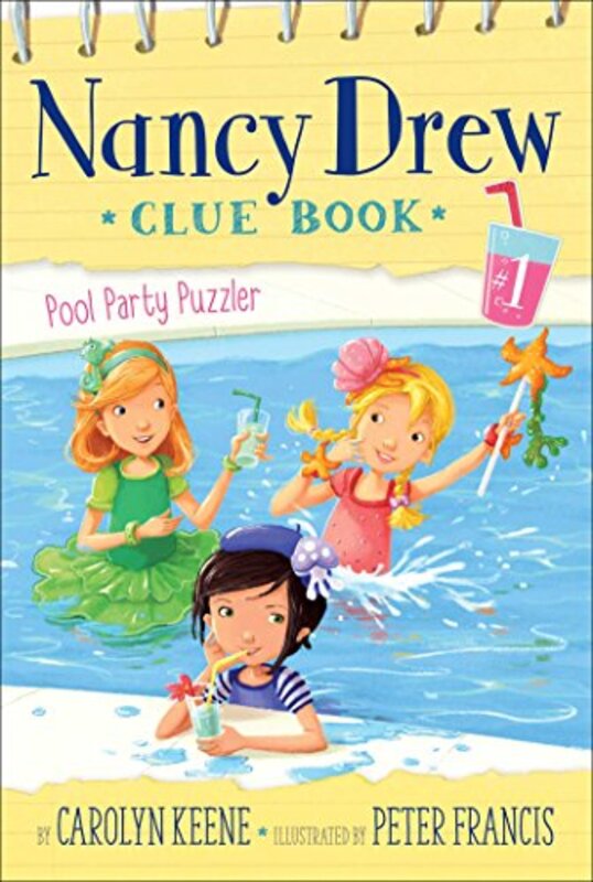 Book cover for "Pool Party Puzzler" by Mildred A Wirt