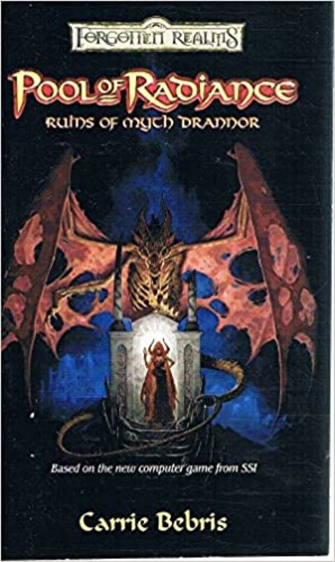 Book cover for "Pool of Radiance" by Carrie A. Bebris