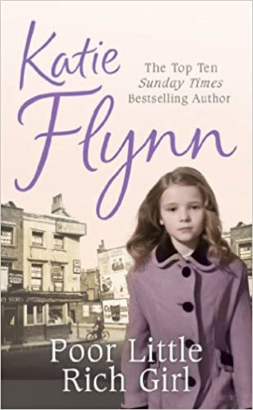 Book cover for "Poor Little Rich Girl" by Katie Flynn