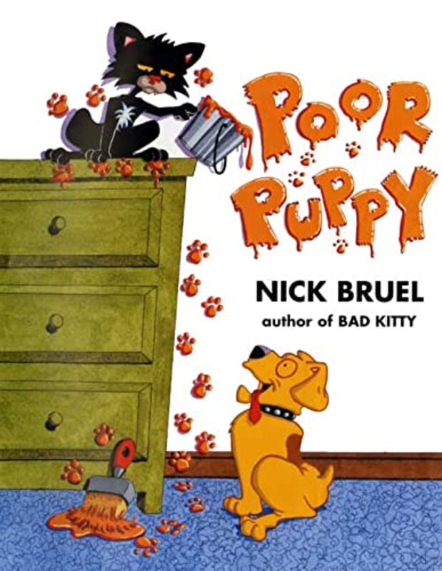 Book cover for "Poor Puppy" by Nick Bruel