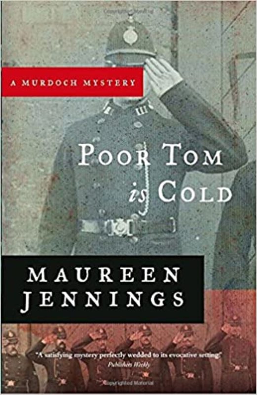 Book cover for "Poor Tom is Cold" by Maureen Jennings